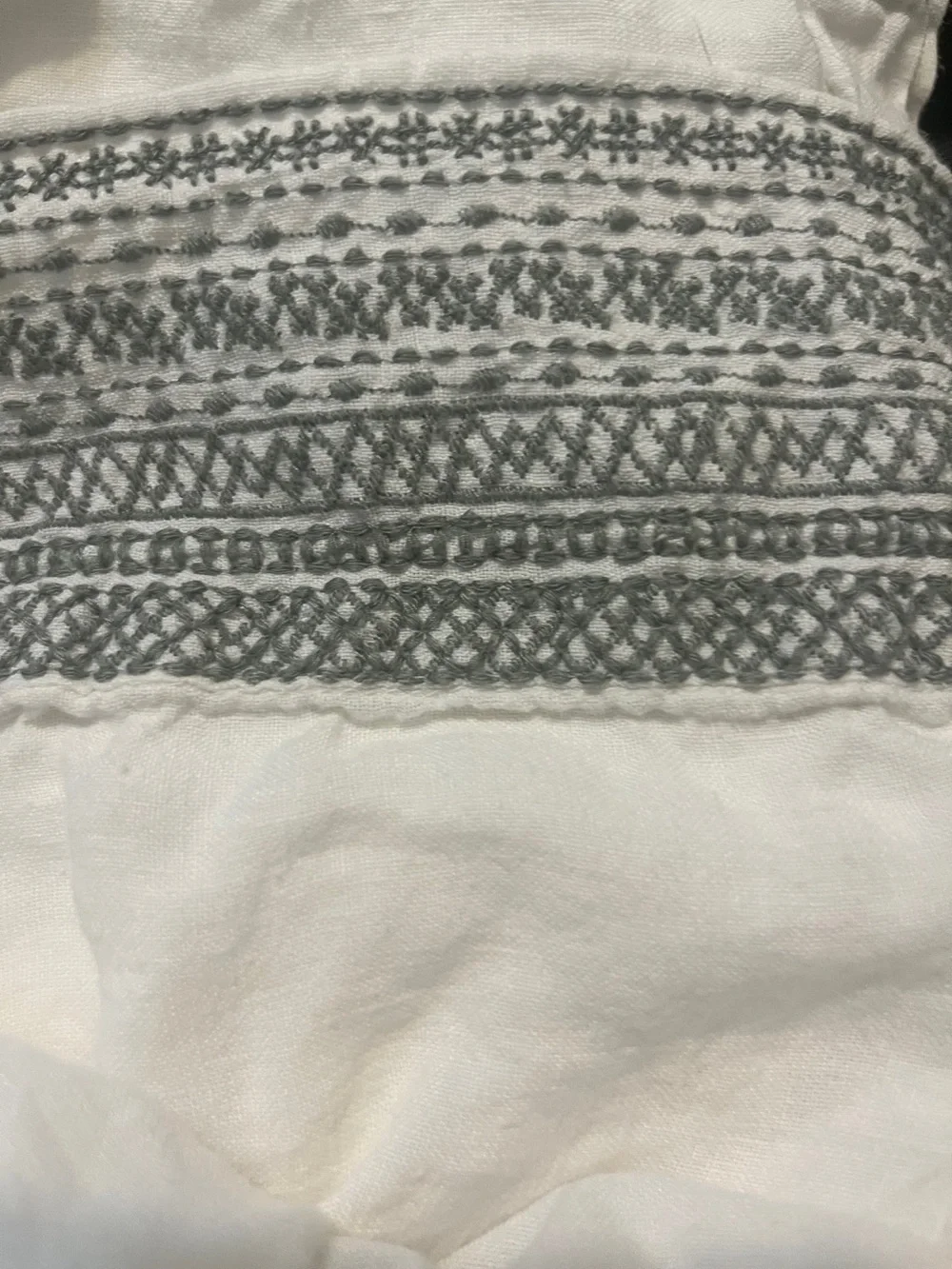 Restoration Hardware MILOU queen flat sheet